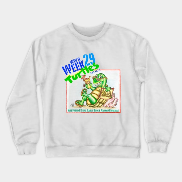 Week 29 Turtles Crewneck Sweatshirt by EssexArt_ABC